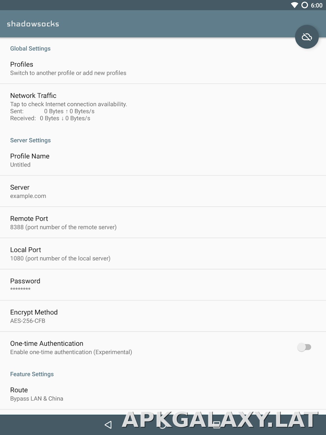 Shadowsocks скриншот 5